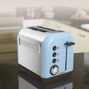 Morphy Richards Accents 2 Slice Toaster, Azure Blue