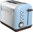 Morphy Richards Accents Pyramid Kettle & 2 Slice Toaster Set, Azure Blue