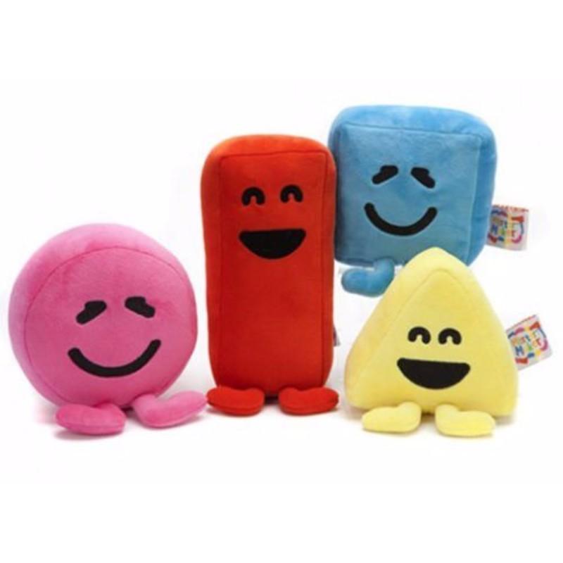 Mister Maker 12 Inch Soft Plush With Sounds Toys, All 4 Shapes