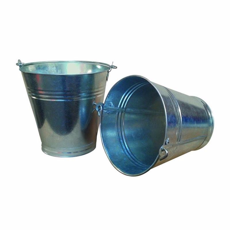 13 Litre Heavy Duty Galvanized Steel Bucket Pail