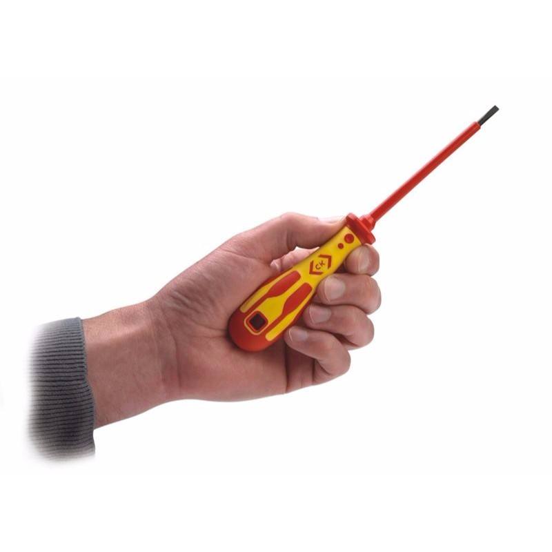 Dextro Pozi Drive Star Head VDE Insulated Screwdriver - PZ0