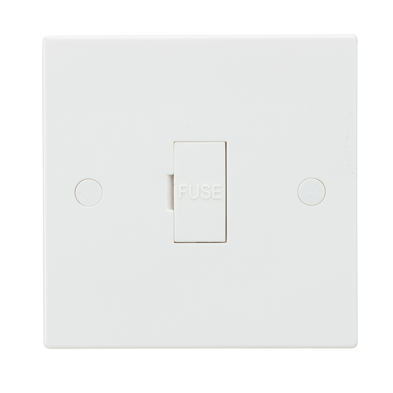 Knightsbridge 13A Fused Spur Unit with 3A Fuse Fitted