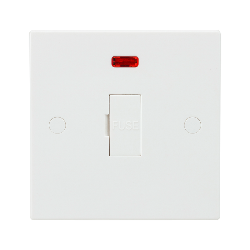 Knightsbridge 13A Fused Spur Unit with Neon