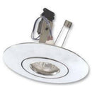 LED Compatible Recessed Downlight Hole Converter Lighting Fixture Kit - White