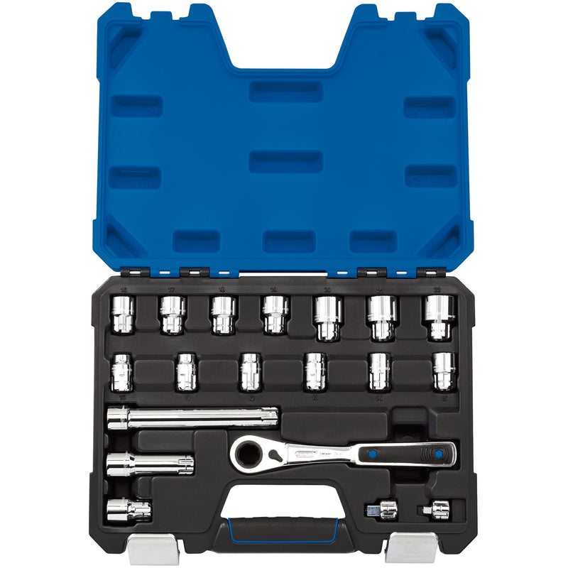 Draper Go Through' Metric Socket Set (19 piece)