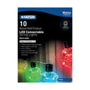Status 10 LED Indoor/Outdoor Mains Party Lights - Multi Coloured