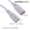Link Power Cord For Linking Ultra Slim LED Striplight - 500mm