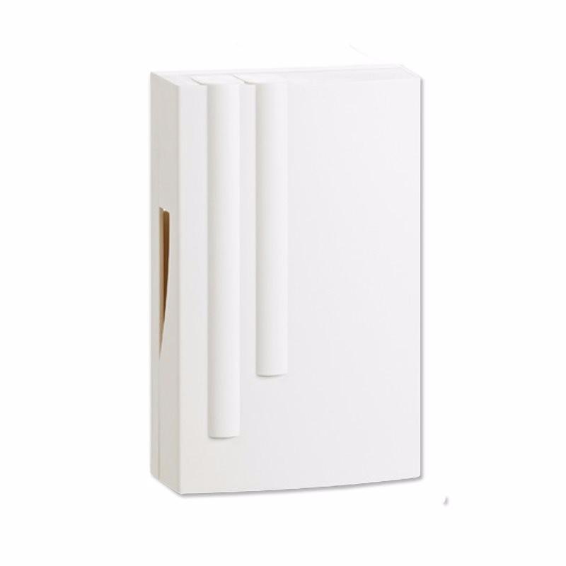 Tubular Hard Wired Ding Dong Door Bell Chime - White