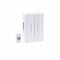 Hard Wired Ding Dong Door Bell Chime & Push Kit - White