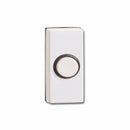 Wired White Black Bell Push Doorbell Switch Transmitter