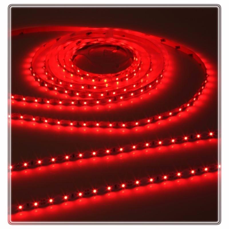 Red 12V LED IP20 Flexible Indoor Internal Rope Lighting Strip - 5 Meter