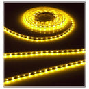 Yellow 12V LED IP20 Flexible Indoor Internal Rope Lighting Strip - 5 Meter