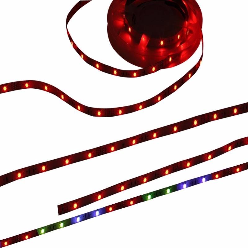 RGB Colour Changing 24V LED IP20 Flexible Indoor Rope Lighting Strip - 3 Meter