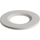 Traditional IP65 Round Fire Rated Bezels for FireKnight - Polished White