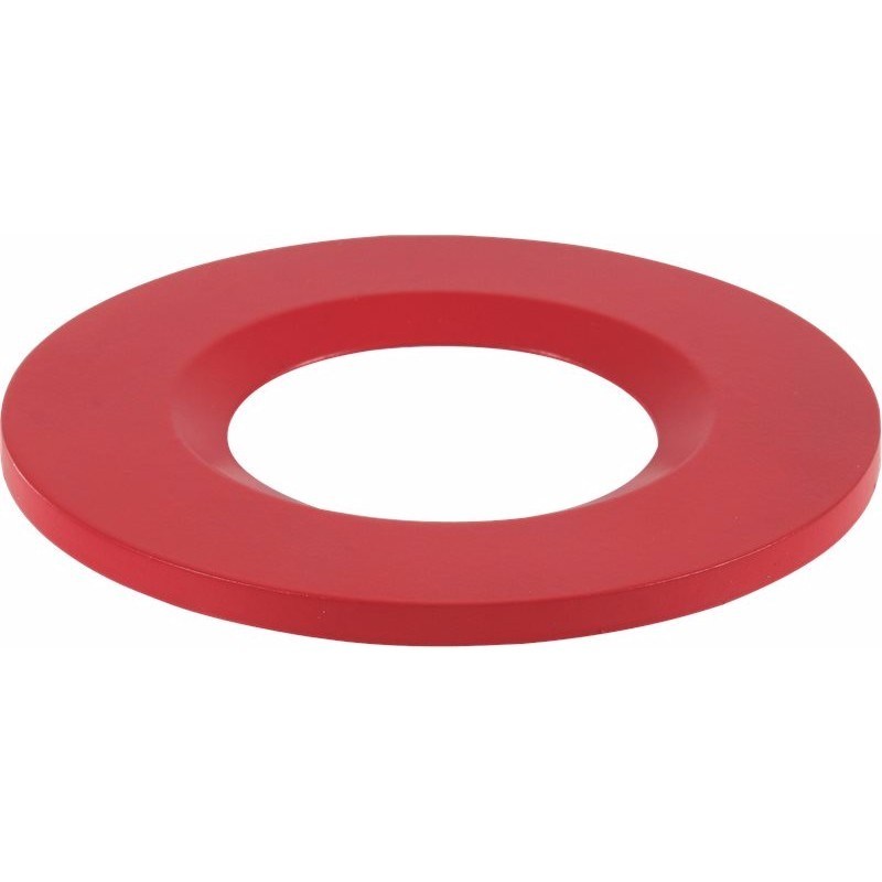 Knightsbridge Coloured IP65 Round Fire Rated Bezels for FireKnight, Red