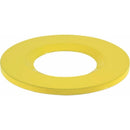 Knightsbridge Coloured IP65 Round Fire Rated Bezels for FireKnight, Yellow