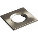 Traditional IP65 Square Fire Rated Bezels for FireKnight - Brushed Chrome