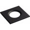 Traditional IP65 Square Fire Rated Bezels for FireKnight - Black