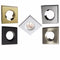 Traditional IP65 Square Fire Rated Bezels for FireKnight - Chrome