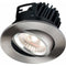 FireKnight Tilt 7W IP20 LED Downlight With Brushed Chrome Bezel - Cool White