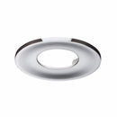 Traditional IP65 Round Fire Rated Bezels for Fixed ProKnight - Polished Chrome