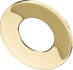 Evolve Fire Rated Twist & Lock Downlight Fixed Trim Bezel - Brass