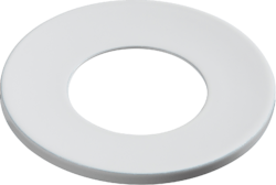 Evolve Fire Rated Twist & Lock Downlight Fixed Trim Bezel - Matt White