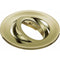 Evolve Fire Rated Twist & Lock Downlight Tilt Trim Bezel - Brass