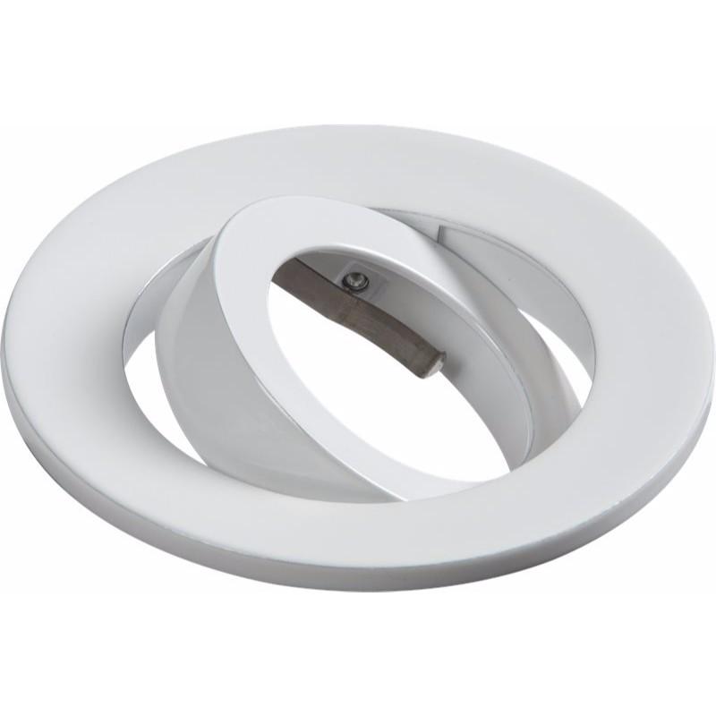 Evolve Fire Rated Twist & Lock Downlight Tilt Trim Bezel - White