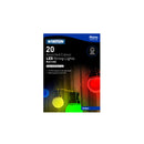 Status 20 LED Indoor/Outdoor Mains Party Lights - Multi Coloured