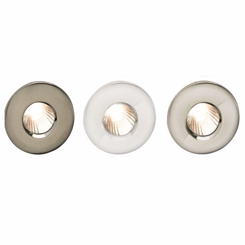 IP65 Low Voltage MR16 Fire Rated Shower Downlight - Chrome