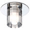 Knightsbridge IP65 Low Voltage Decorative Round Crystal Bathroom Lamp Fitting