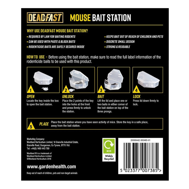 Mouse Bait Station Box