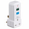 Plug In RCD UK 3 Pin Power Breaker Safety Adaptor