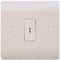 Sline 10A White 1G 2 Way Electric Fish Key Operated Wall Plate Switch