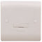 Sline 13A White Connection Unit Fused Electric Wall Plate
