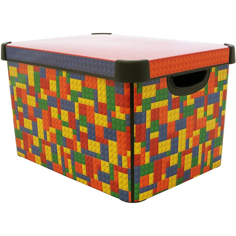 Bright Blocks 22L Deco Storage Box