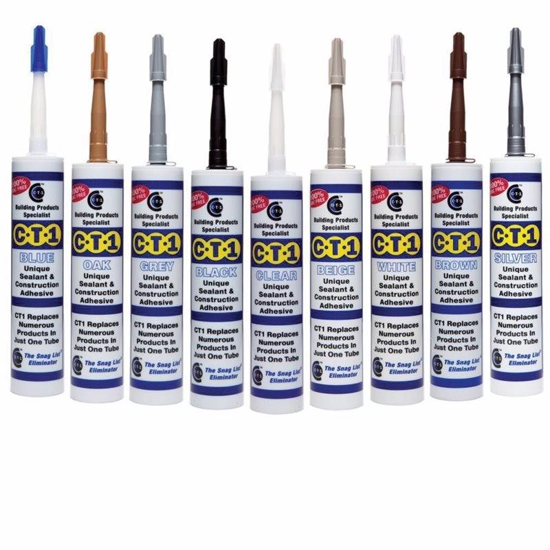 CT1 Multi-Purpose Adhesive Sealant - Clear