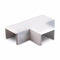 16mm x 16mm Mini Trunking Accessories - Flat Tee