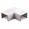 25mm x 16mm Mini Trunking Accessories - Flat Angle