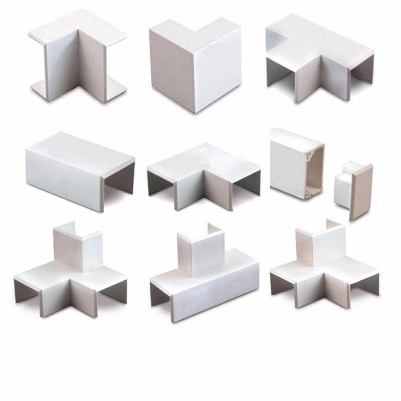 25mm x 16mm Mini Trunking Accessories - Side Tee