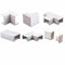 38mm x 25mm Mini Trunking Accessories - Flat Angle