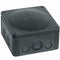Combi 1010/5 57A Black IP66 Weatherproof Junction Adaptable Box Enclosure With 5 Way Connector