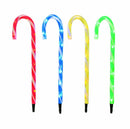 Premier Decorations 62cm 4 Piece Candy Cane Christmas Path Lights