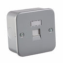 Metal Clad RJ45 Cat5e Network Outlet Wall Socket