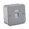 Metal Clad RJ45 Cat5e Network Outlet Wall Socket