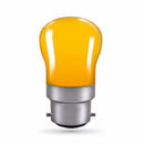 15W Bayonet Cap Pygmy Sign Bulb - Amber