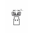 16W CFL GR8 2 Pin 2D Bulb - Warm White - Diagram