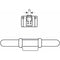 16W CFL GR10q 4 Pin 2D Bulb - Warm White - Diagram