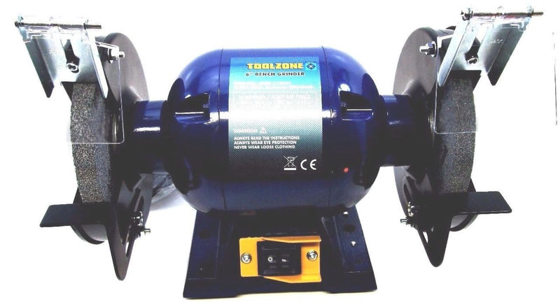 Toolzone 6 Inch 375W (1/2Hp) Bench Grinder